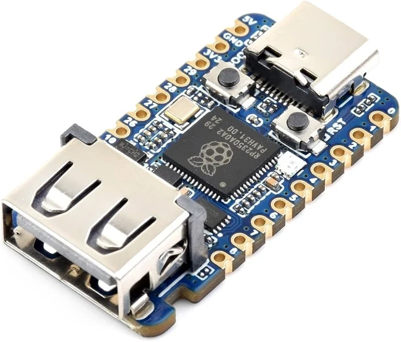 Waveshare RP2350 USB Mini Development Board for embedded USB and electronics projects