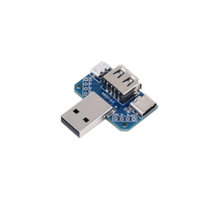 USB adapter board male to female micro Type-C 4P 2.54mm direct plug USB4