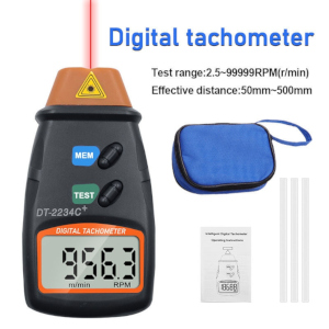 DT-2234c+ Digital LCD Laser Non Contact Photo Tachometer